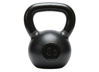  kettlebell  isolated on transparent background