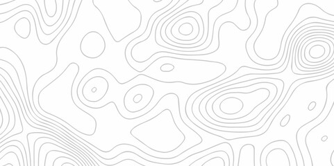 Modern location discovery vector topo map design White background with topographic world grid wave Topographic map geographic line texture.	