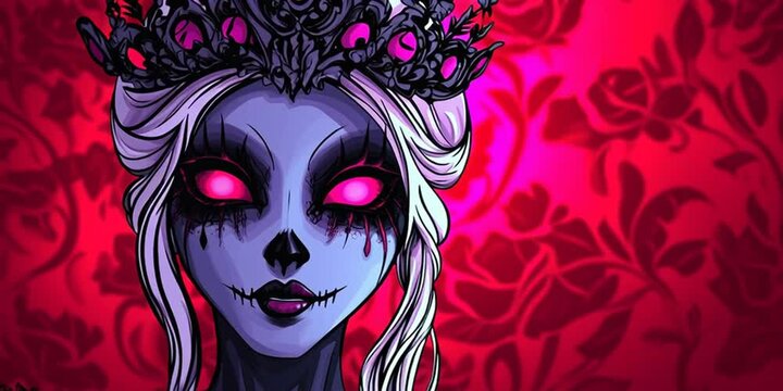 An undead ghoul queen