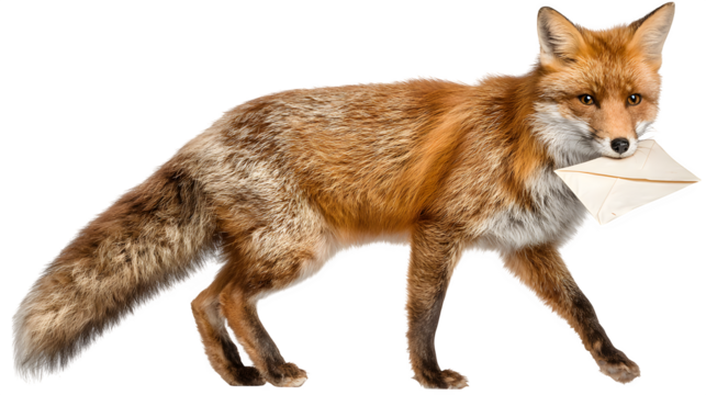 red fox vulpes 4 years old