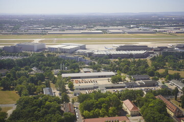 Takeoff from Hannover-Langenhagen Airport, towards Funchal Madeira, Portugal, Hannover, Germany.