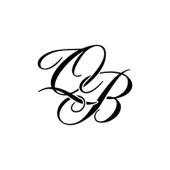 Elegant QB Monogram Logo Design, perfect for luxury branding, boutique identity, or personal logo designs.