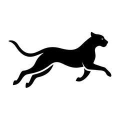 National Wildlife Day - Cheetah: Leaping Silhouette

