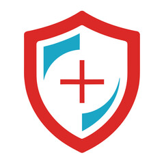 Fototapeta premium Cybersecurity Antivirus Symbol Design