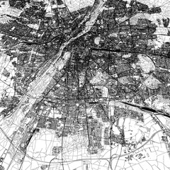 Naklejka premium 3D illustration of city and urban in Munich Germany