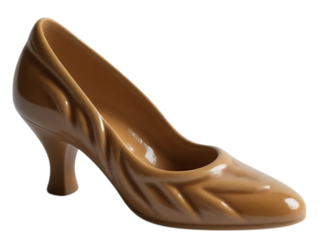 Elegant Brown High Heel Shoe