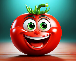 tomato cartoon character