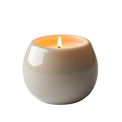 Relaxing Scented Candle: Warm Light & Tranquil Ambiance