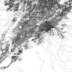 Fototapeta premium 3D illustration of city and urban in Boise Idaho USA