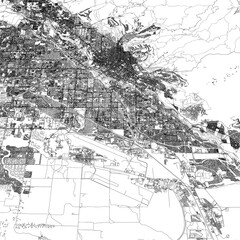 Fototapeta premium 3D illustration of city and urban in Boise Idaho USA