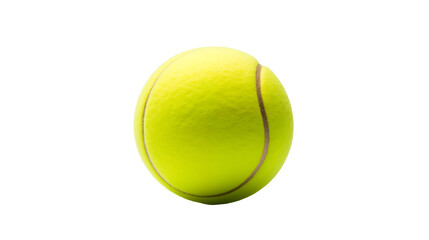 Vivid yellow tennis ball against a clean black backdrop offers visual simplicity and focus