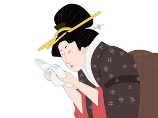 浮世絵　喜多川歌麿,