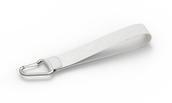 Short Lanyard Mockup Isolated on Transparent Background