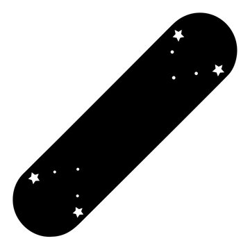 Skyboard Silhouette Icon