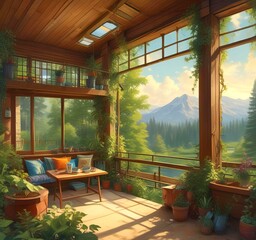 Naklejka premium Eco-Friendly Living