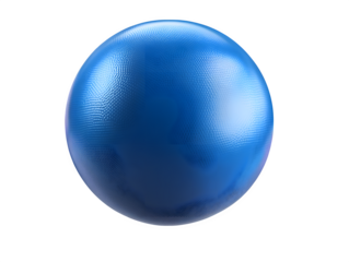 realistic school gym ball cover mockup, side view with a patch, isolated on transparent background