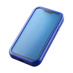 smartphone plastic 3d icons in cartoon plastic style minimal isolated on transparent white background, clipping path