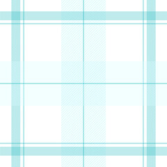 Check plaid pattern in blue and white. Seamless light pastel houndstooth tartan for dress, jacket, coat, scarf, other modern spring summer autumn winter fashion fabric design.	