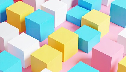 Abstract colorful geometric shapes (1)
