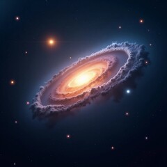 space galaxy in space
