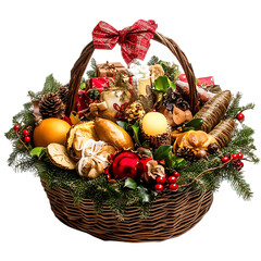 Gourmet Holiday Gift Basket: Festive Food & Seasonal Treats