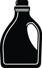 laundry detergent bottle vector