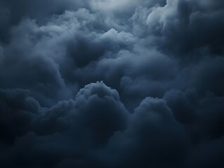 Obraz premium Dark Storm Cloudscape Texture.