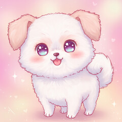 Cute Anime Dog