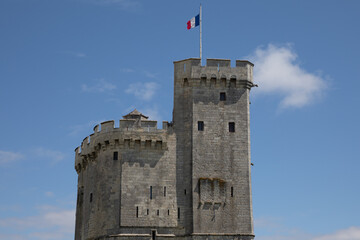 medieval harbour of La Rochelle city in charente maritime on westocean atlantic coast France 