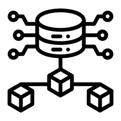 Big data icon