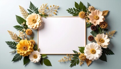 Floral decoration event featuring paper flowers studio setting digital artwork bright and airy atmosphere close-up view creative design concept