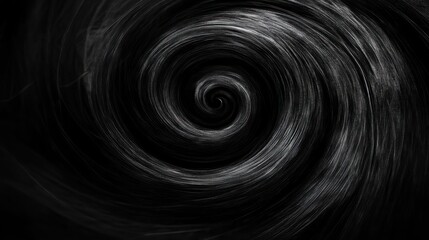 Abstract swirling vortex, dark background, design element, website graphic