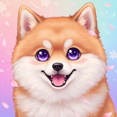 Cute Anime Dog
