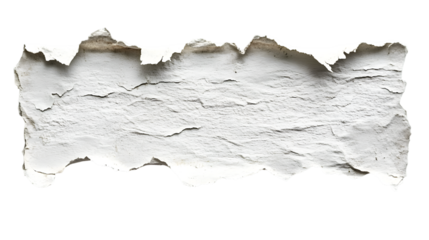 Torn White Paper Texture: An Abstract Representation of Fragility and Contrast in Design