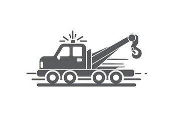 Fototapeta premium Tow truck