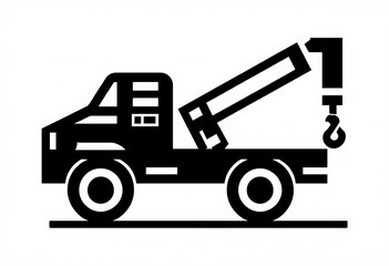 Naklejka premium Tow truck