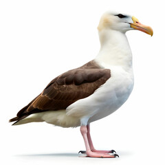 Fototapeta premium A albatross on white background