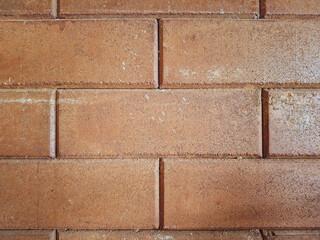 red brick wall