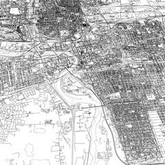 Obraz premium 3D illustration of city and urban in Columbus Ohio USA
