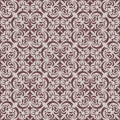Vector Elegant Damask Seamless Pattern for Wallpaper, tile, Fabric, Branding, Packaging, Invitations, Wedding, Home Decor Design