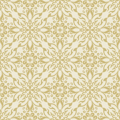 Vector Elegant Damask Seamless Pattern for Wallpaper, tile, Fabric, Branding, Packaging, Invitations, Wedding, Home Decor Design