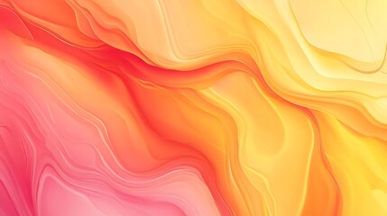 Obraz premium Abstract warm color swirls.