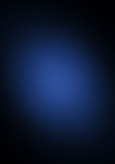 Fototapeta premium Abstract dark blue wallpaper, transitioning from bright center to black edges, elegant.