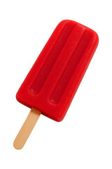 Bright Red Popsicle Stock Photo – Refreshing Summer Treat