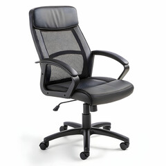 office chair on white background