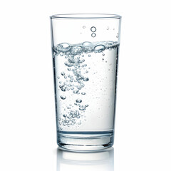 glass of mineral water