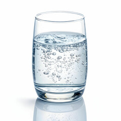 glass of mineral water