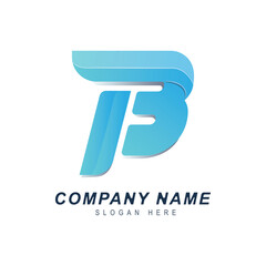 Abstract Letter B Logo design can be used for icons, signs, logos, and more.