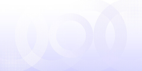 Gradient abstract background with white circle lines. Geometric line design. Minimalist line pattern. Modern futuristic concept.