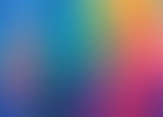 Colorful Gradient Background with Blue Teal Green Orange and Pink Hues Textured Surface